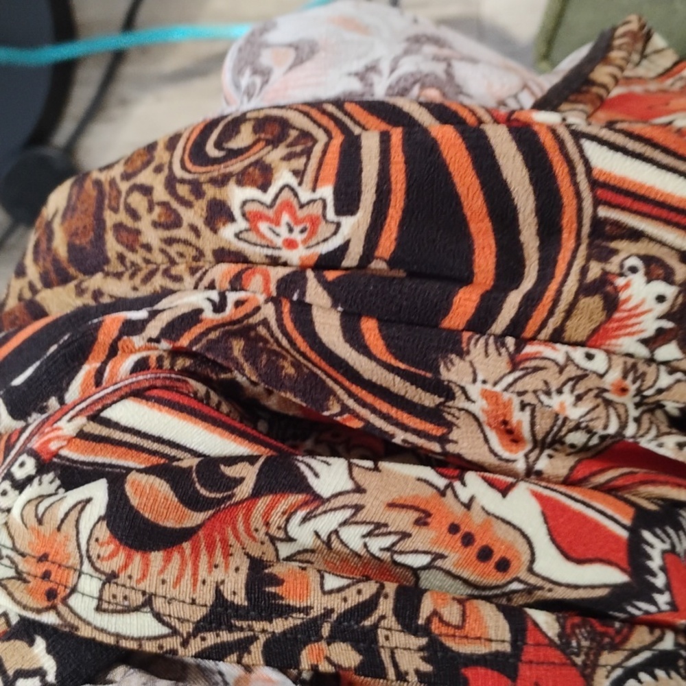 Exotic Animal Print duster